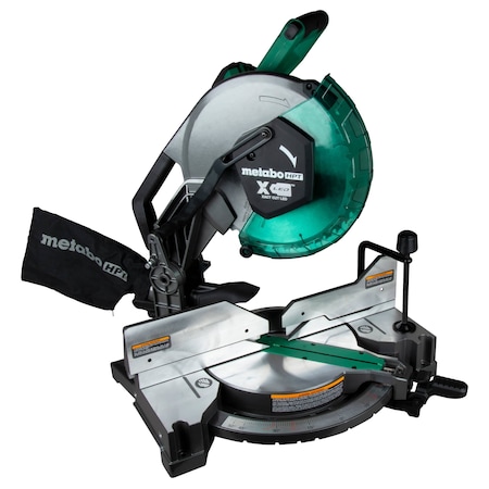 Metabo Hpt 12in Corded 15 Amp Dual Compound Miter Saw w/ Xact Cut LED Shadow Line System C12FDHBM